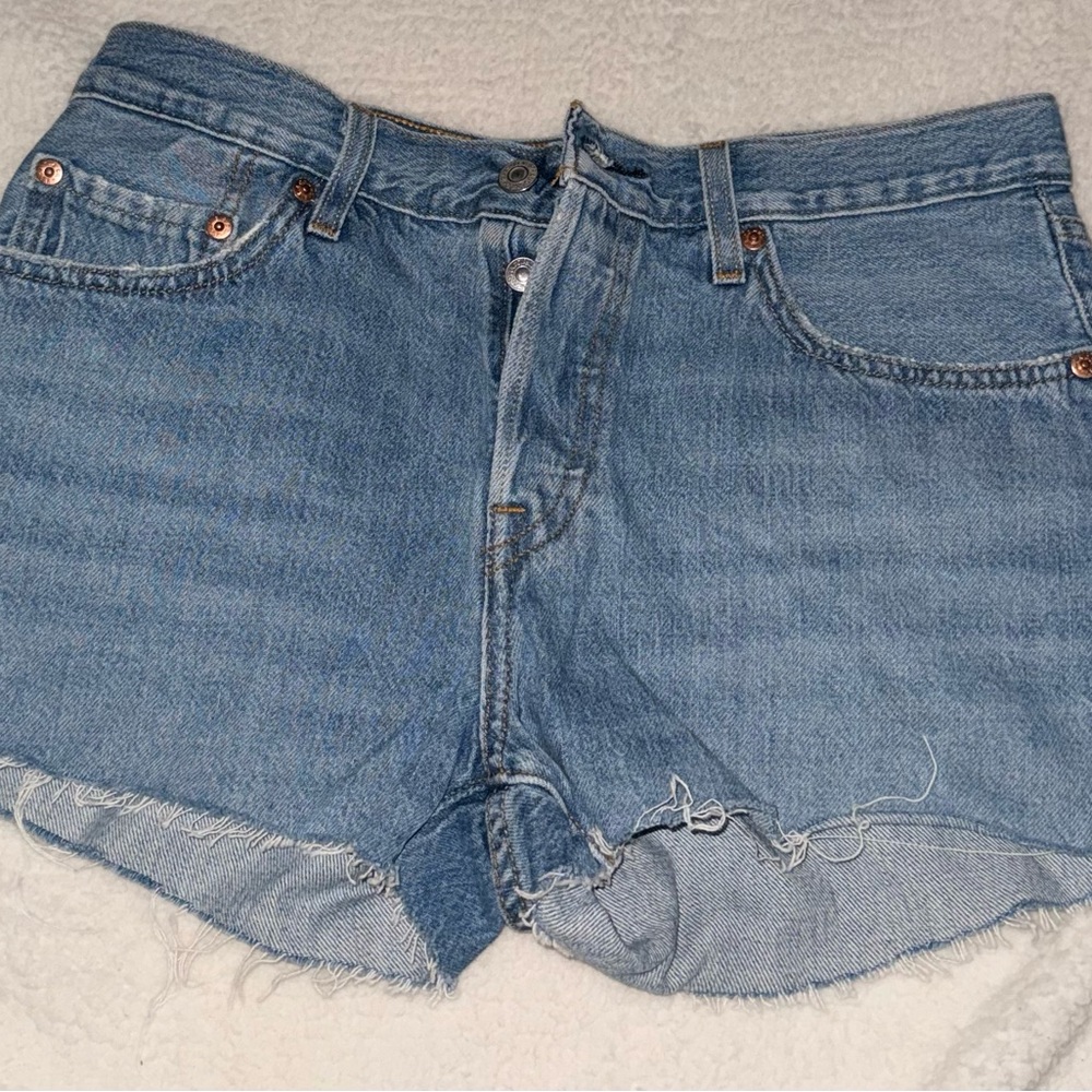 Levi’s 501 Denim Blue Women's Shorts